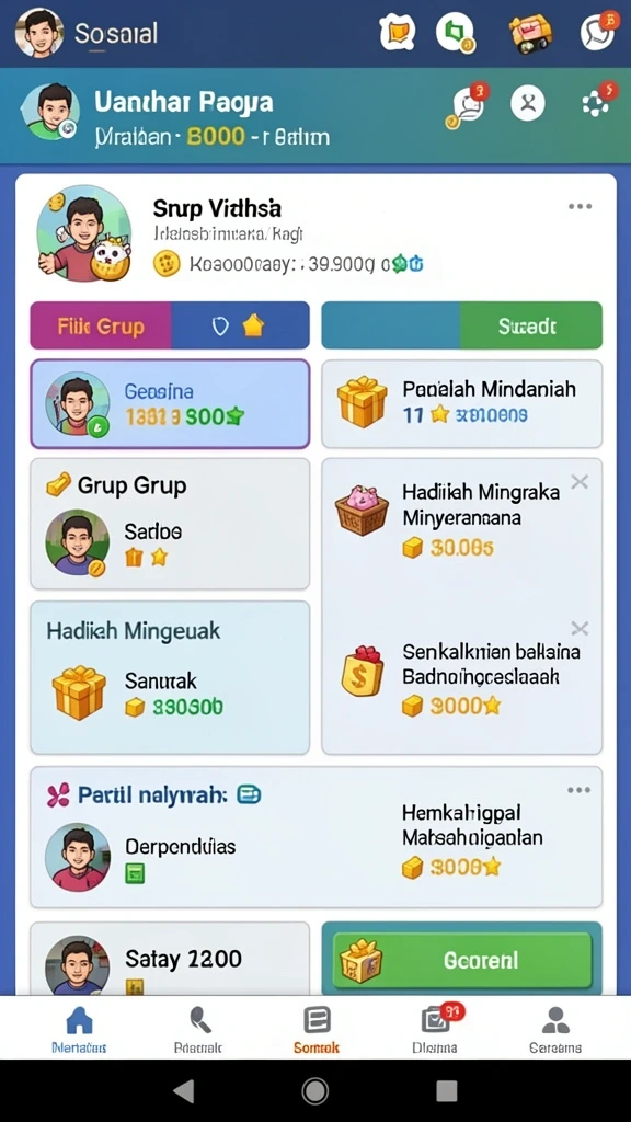 api288 - Momen seru saat menyelesaikan tantangan besar.