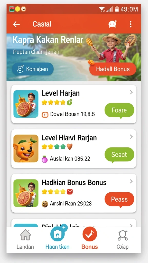 jin33 - Fitur sosial untuk bermain bersama teman.